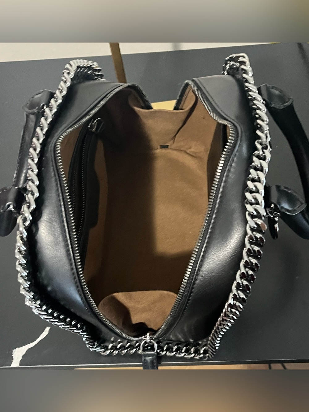 Stella McCartney Falabella Box Bag with White Stars - Picture 8 of 15